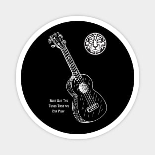 Ukulele player Magnet